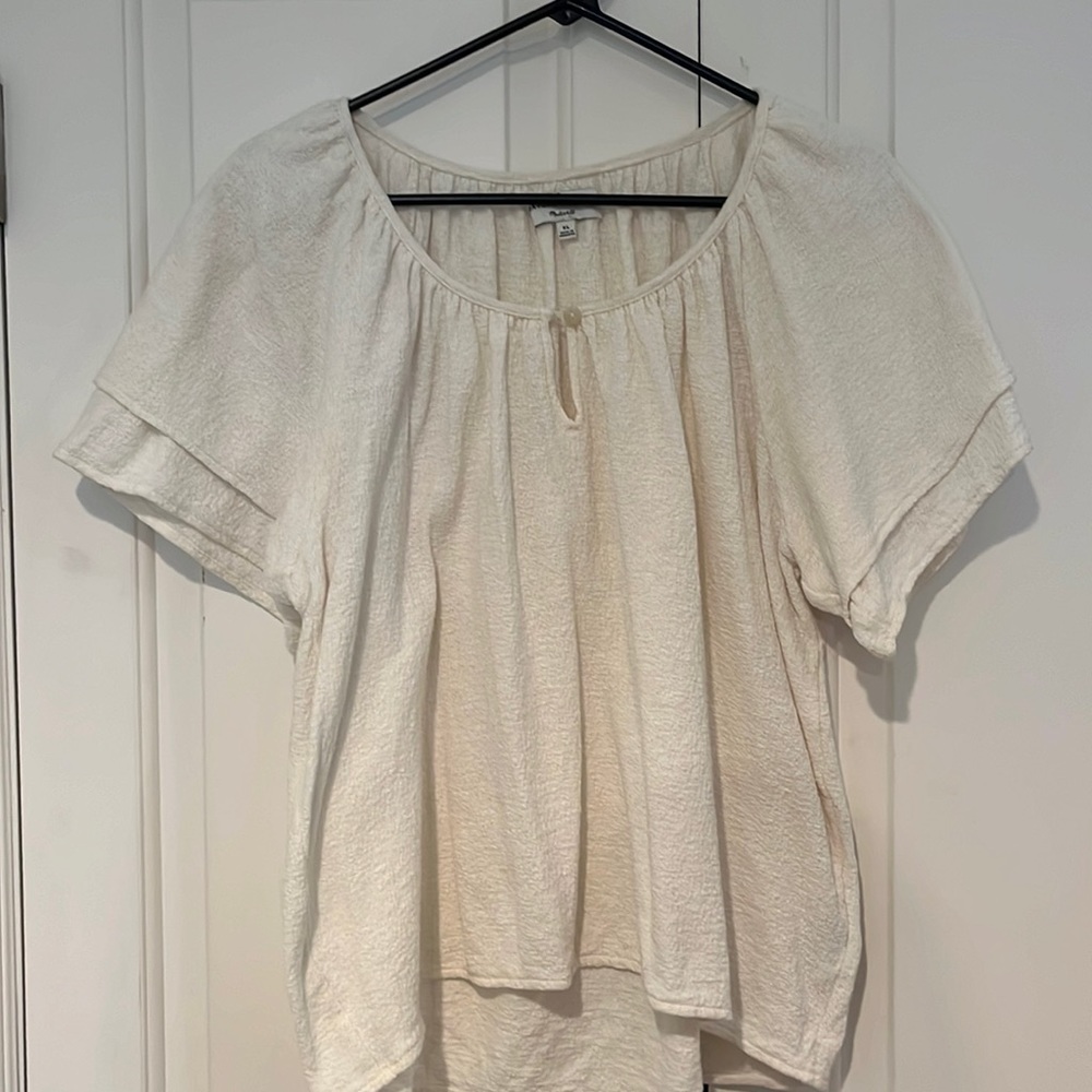 White Madewell Blouse